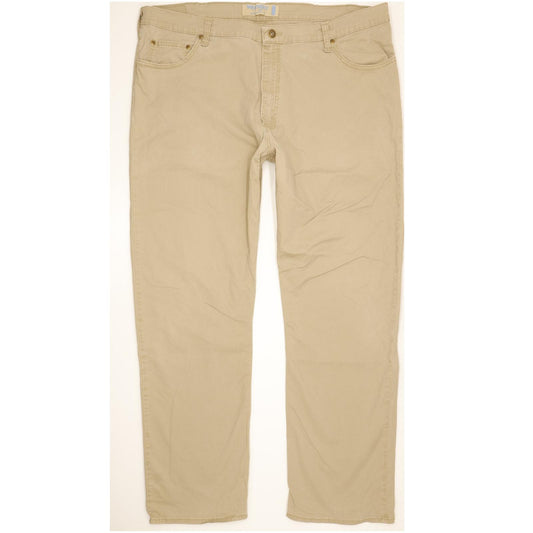 Wrangler Men Beige Straight Regular Stretch Jeans W40 L31