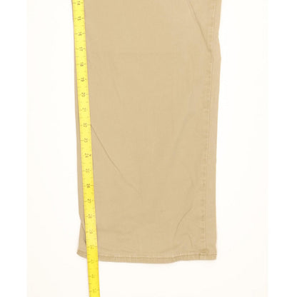 Wrangler Men Beige Straight Regular Stretch Jeans W40 L31