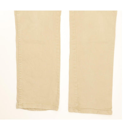 Wrangler Texas Men Beige Straight Regular Stretch Jeans W36 L30