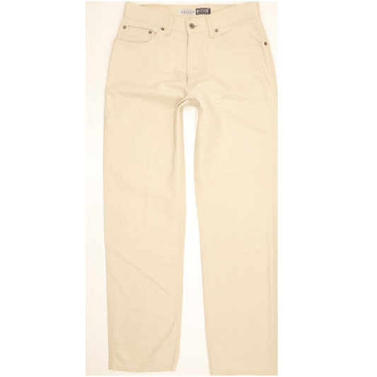 Mustang Oregon Men Beige Straight Regular Jeans W32 L32