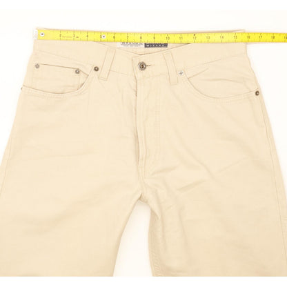 Mustang Oregon Men Beige Straight Regular Jeans W32 L32