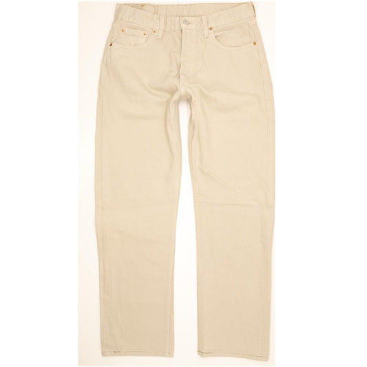 Levi's 517 Men Beige Straight Regular Jeans W32 L30