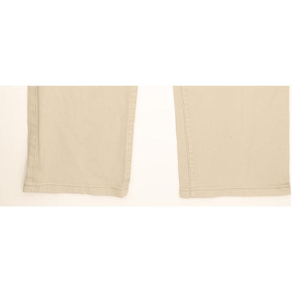Lee Men Beige Straight Regular Jeans W32 L29