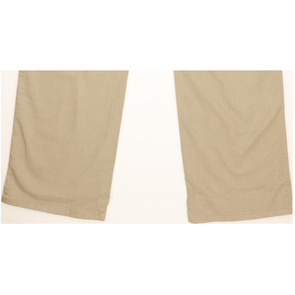 Wrangler Durable Quality Men Beige Straight Regular Stretch Jeans W36 L33