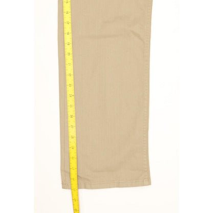 Wrangler Durable Quality Men Beige Straight Regular Stretch Jeans W36 L33