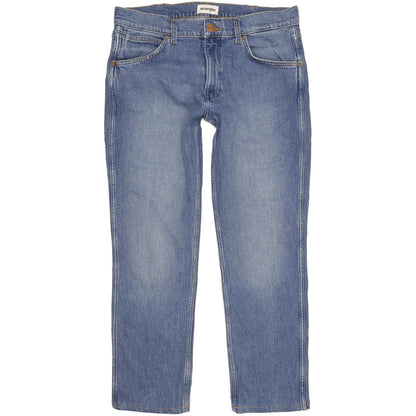 Wrangler Greensboro Men Blue Straight Regular Jeans W36 L29