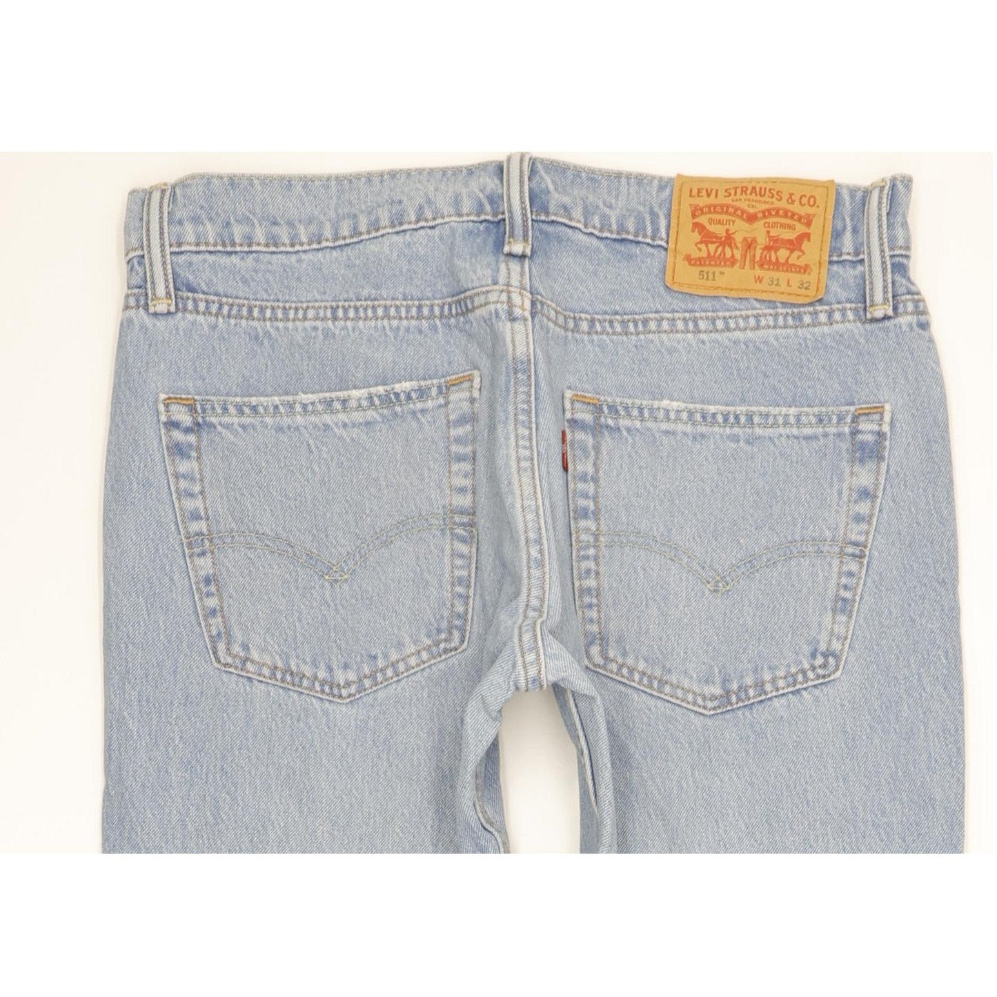 Levi's 511 Men Blue Straight Slim Stretch Jeans W31 L31