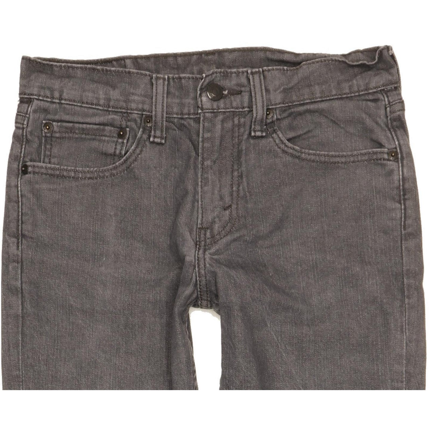 Levi's 511 Men Grey Straight Slim Stretch Jeans W31 L30