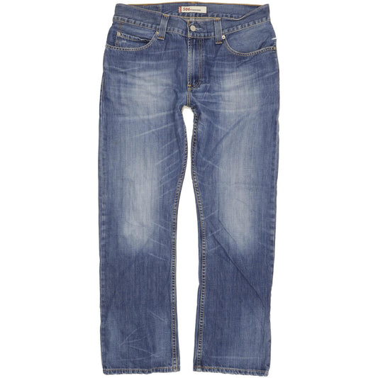 Levi's 506 Men Blue Straight Regular Jeans W34 L31