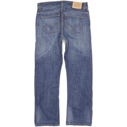 Levi's 506 Men Blue Straight Regular Jeans W34 L31