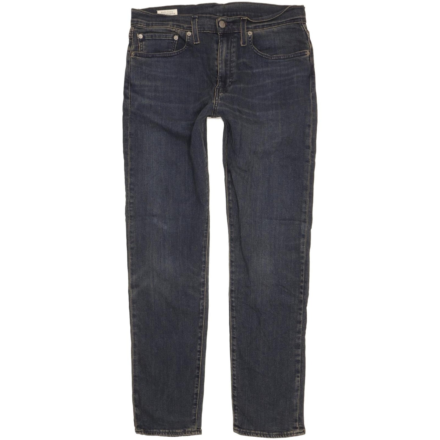 Levi's 502 Men Navy Tapered Regular Stretch Jeans W32 L31
