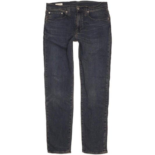 Levi's 502 Men Navy Tapered Regular Stretch Jeans W32 L31