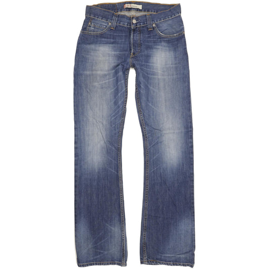 Levi's 512 Men Blue Bootcut Slim Jeans W32 L36