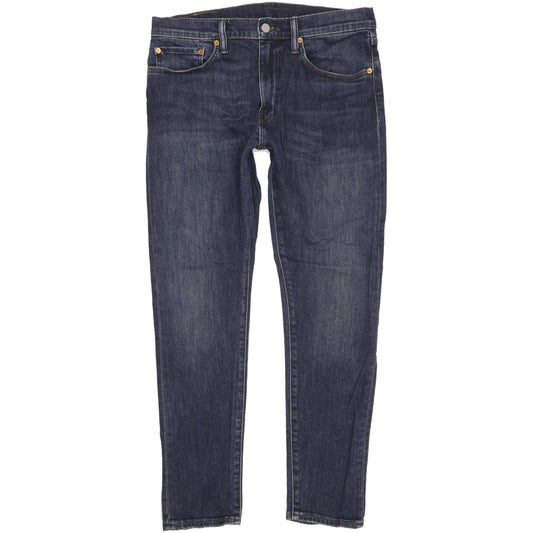 Levi's 512 Men Blue Tapered Slim Stretch Jeans W34 L31