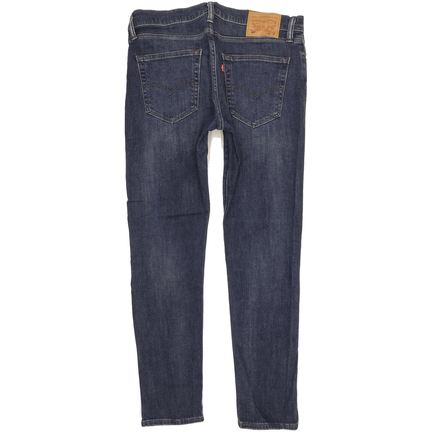 Levi's 512 Men Blue Tapered Slim Stretch Jeans W34 L31