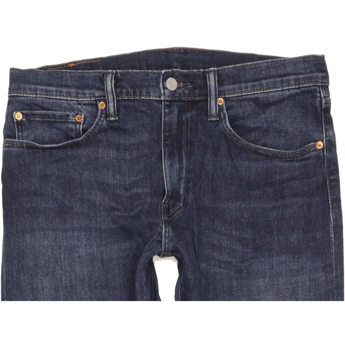 Levi's 512 Men Blue Tapered Slim Stretch Jeans W34 L31