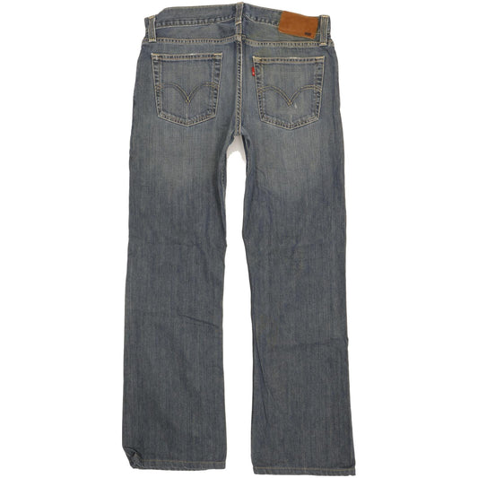 Levi's 527 Men Blue Bootcut Relaxed Jeans W33 L31