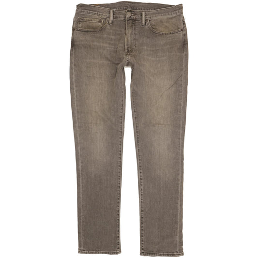 Levi's 511 Men Grey Straight Slim Stretch Jeans W34 L34