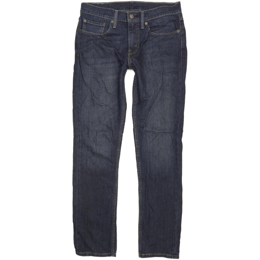 Levi's 511 Men Blue Straight Slim Stretch Jeans W33 L31