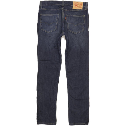 Levi's 511 Men Blue Straight Slim Stretch Jeans W33 L31