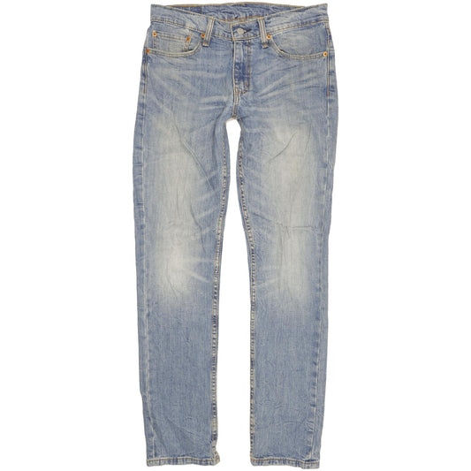 Levi's 511 Men Blue Straight Slim Stretch Jeans W32 L33