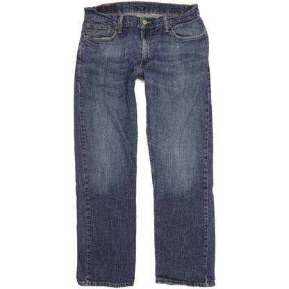 Levi's 514 Men Blue Straight Slim Stretch Jeans W33 L29