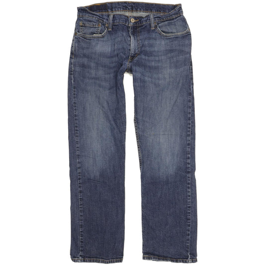 Levi's 514 Men Blue Straight Slim Stretch Jeans W33 L29