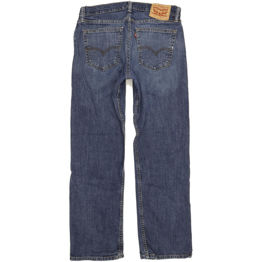 Levi's 514 Men Blue Straight Slim Stretch Jeans W33 L29