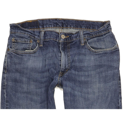 Levi's 514 Men Blue Straight Slim Stretch Jeans W33 L29