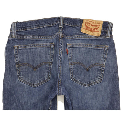 Levi's 514 Men Blue Straight Slim Stretch Jeans W33 L29