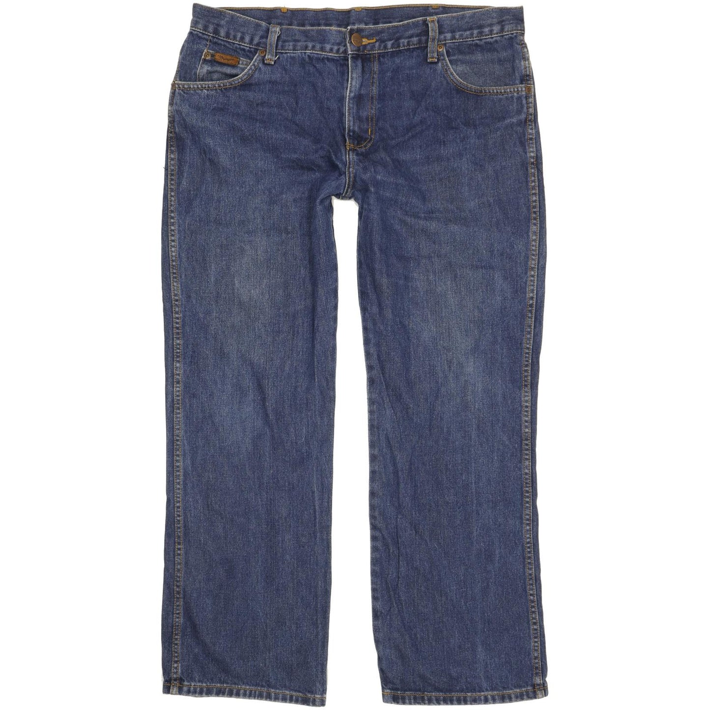 Wrangler Men Blue Straight Regular Jeans W36 L29