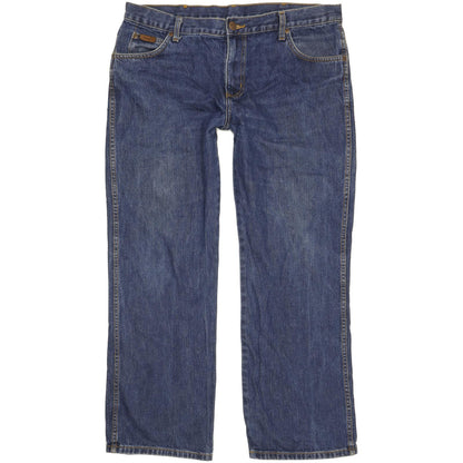 Wrangler Men Blue Straight Regular Jeans W36 L29