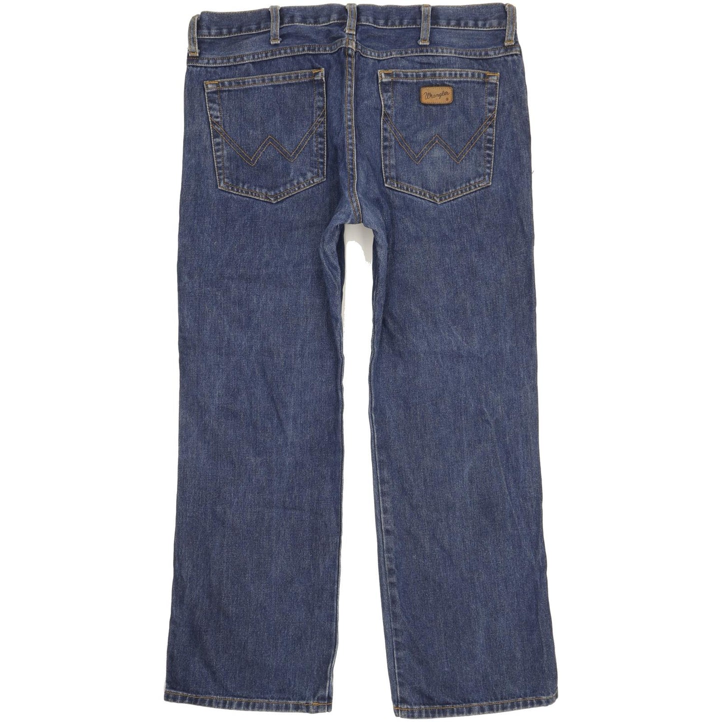 Wrangler Men Blue Straight Regular Jeans W36 L29