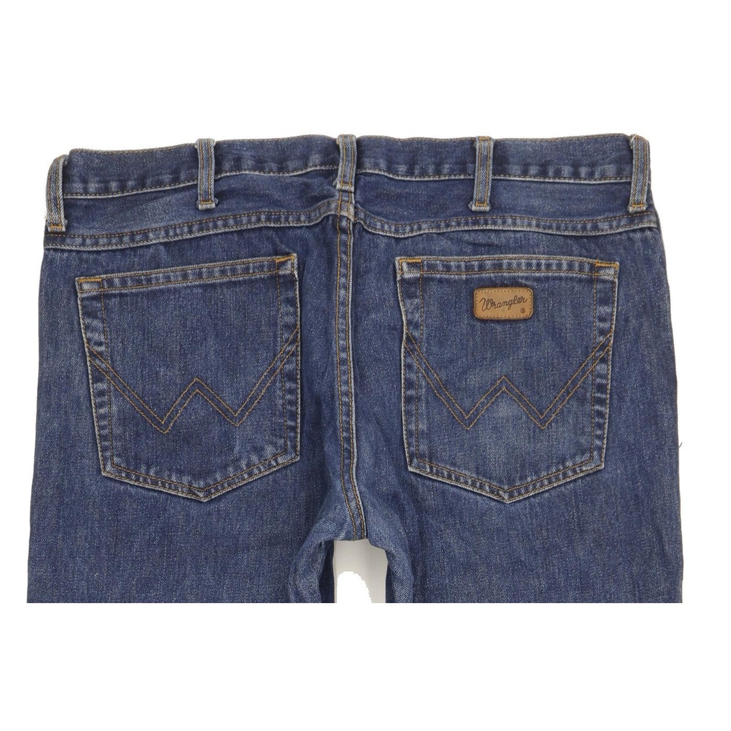Wrangler Men Blue Straight Regular Jeans W36 L29