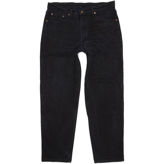 Levi's 550 Men Black Straight Relaxed Jeans W38 L32