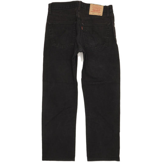 Levi's 551 Men Black Straight Regular Jeans W32 L28