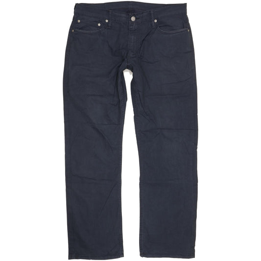 Levi's 514 Men Navy Straight Slim Stretch Jeans W36 L31