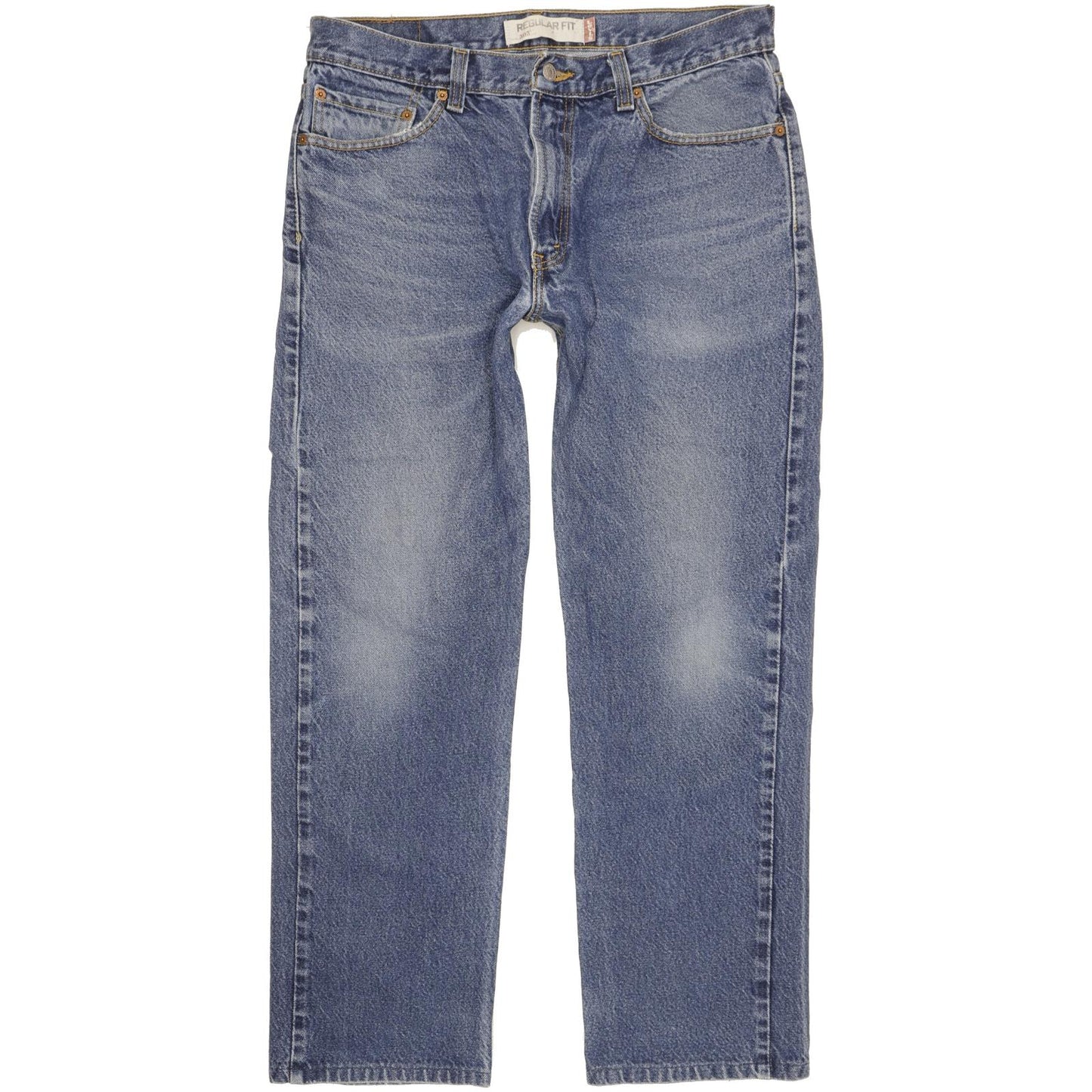 Levi's 505 Men Blue Straight Regular Jeans W34 L29
