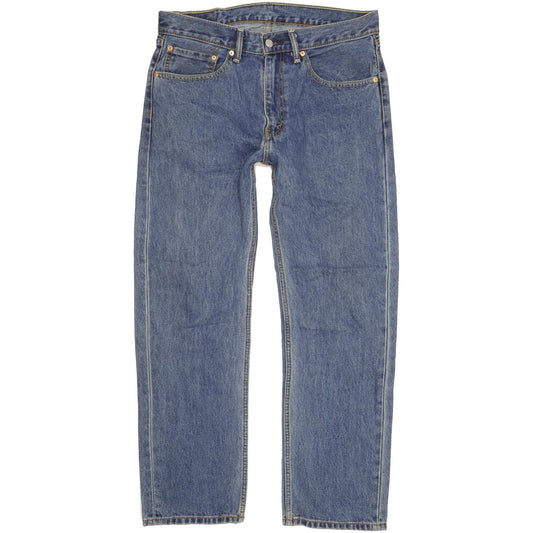 Levi's 505 Men Blue Straight Regular Jeans W34 L30