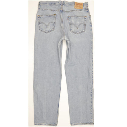 Levi's 550 Men Blue Straight Relaxed Jeans W36 L33