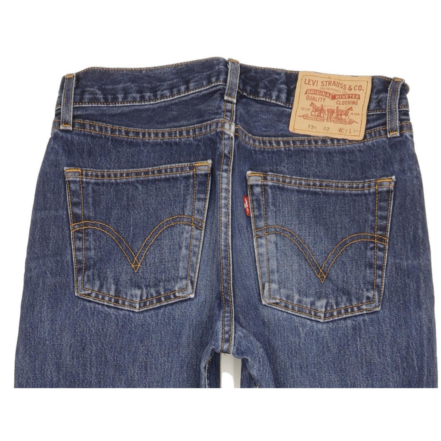 Levi's 751 Men Blue Straight Regular Jeans W31 L33