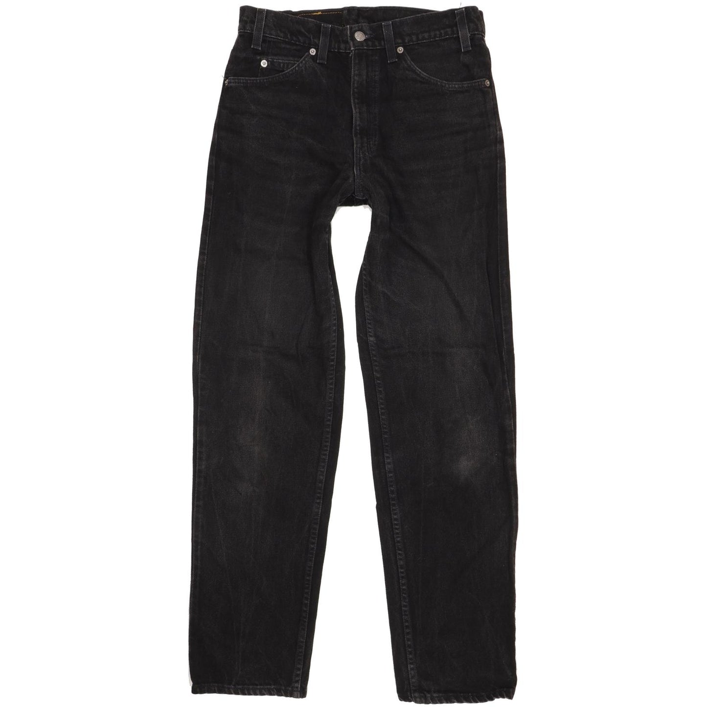 Levi's 575 Made in USA Men Black Straight Relaxed Jeans W32 L33