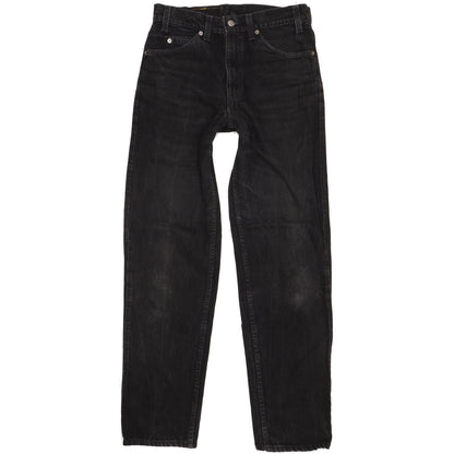 Levi's 575 Made in USA Men Black Straight Relaxed Jeans W32 L33