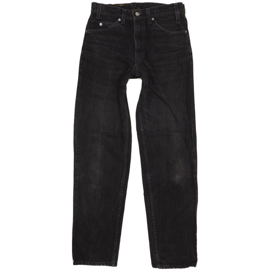 Levi's 575 Made in USA Men Black Straight Relaxed Jeans W32 L33