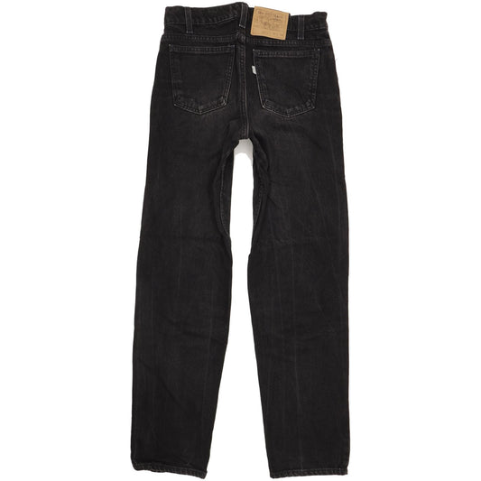 Levi's 575 Made in USA Men Black Straight Relaxed Jeans W32 L33
