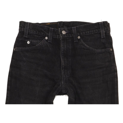 Levi's 575 Made in USA Men Black Straight Relaxed Jeans W32 L33