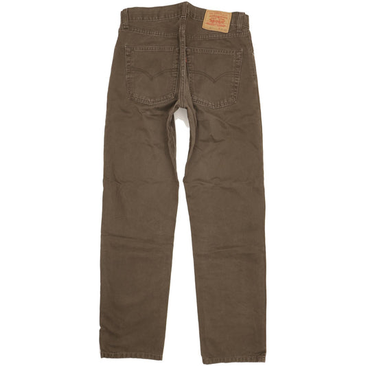 Levi's 521 Men Brown Straight Regular Jeans W33 L32