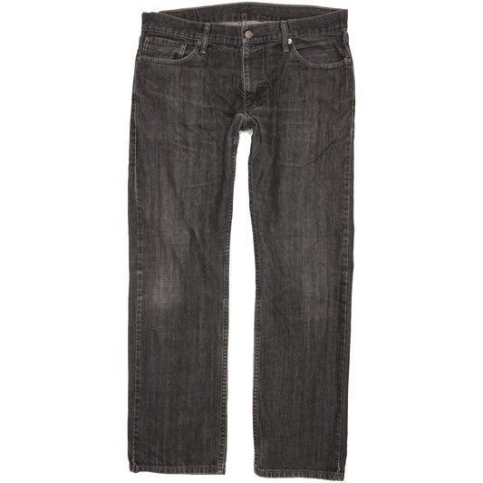 Levi's 514 Men Black Straight Slim Jeans W36 L32