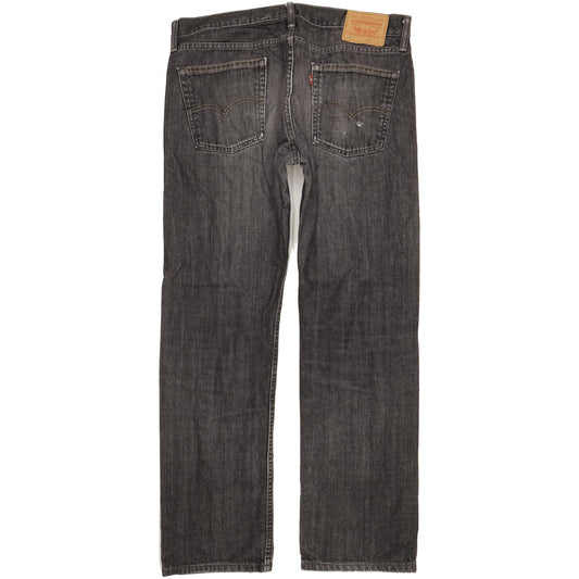 Levi's 514 Men Black Straight Slim Jeans W36 L32