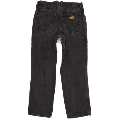 Wrangler Men Black Straight Regular Jeans W34 L29